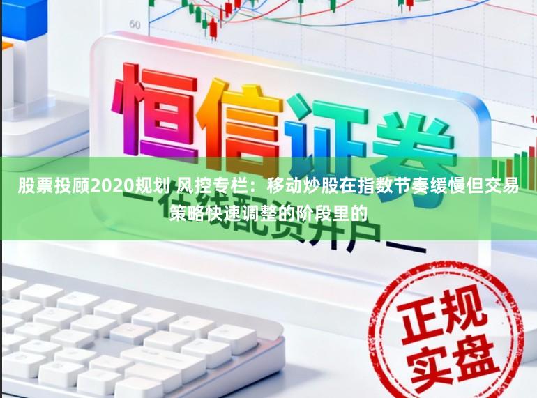 股票投顾2020规划 风控专栏：移动炒股在指数节奏缓慢但交易策略快速调整的阶段里的