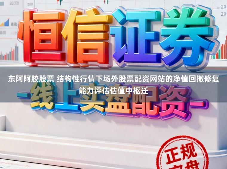 东阿阿胶股票 结构性行情下场外股票配资网站的净值回撤修复能力评估估值中枢迁