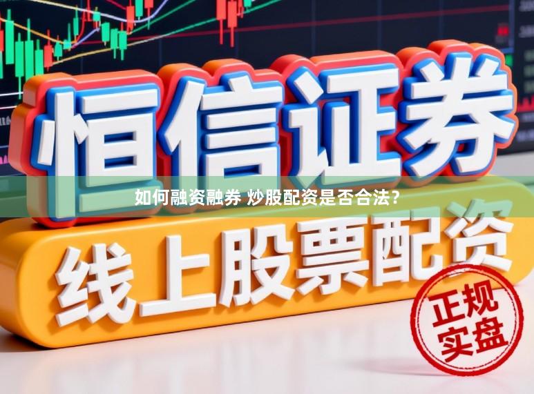 如何融资融券 炒股配资是否合法？